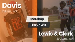 Matchup: Davis  vs. Lewis & Clark  2018