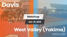 Matchup: Davis  vs. West Valley  (Yakima) 2018