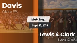 Matchup: Davis  vs. Lewis & Clark  2019