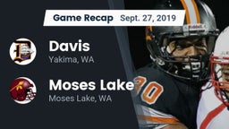 Recap: Davis  vs. Moses Lake  2019