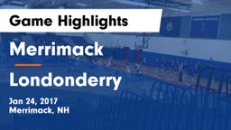 Merrimack  vs Londonderry  Game Highlights - Jan 24, 2017