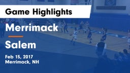 Merrimack  vs Salem Game Highlights - Feb 15, 2017
