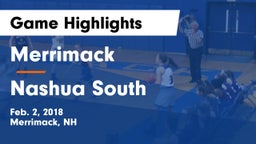 Merrimack  vs Nashua  South Game Highlights - Feb. 2, 2018