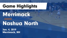 Merrimack  vs Nashua North  Game Highlights - Jan. 4, 2019