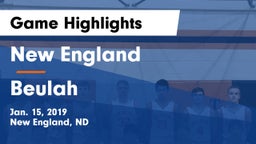 New England  vs Beulah  Game Highlights - Jan. 15, 2019