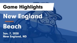 New England  vs Beach  Game Highlights - Jan. 7, 2020