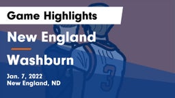 New England  vs Washburn  Game Highlights - Jan. 7, 2022