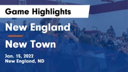 New England  vs New Town  Game Highlights - Jan. 15, 2022
