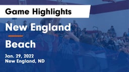 New England  vs Beach  Game Highlights - Jan. 29, 2022