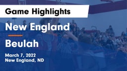 New England  vs Beulah  Game Highlights - March 7, 2022