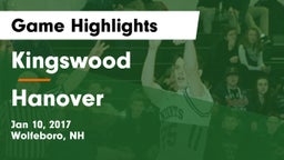 Kingswood  vs Hanover  Game Highlights - Jan 10, 2017