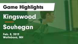 Kingswood  vs Souhegan  Game Highlights - Feb. 8, 2019