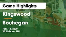 Kingswood  vs Souhegan  Game Highlights - Feb. 14, 2020