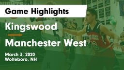Kingswood  vs Manchester West Game Highlights - March 3, 2020