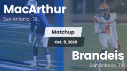 Matchup: MacArthur High vs. Brandeis  2020