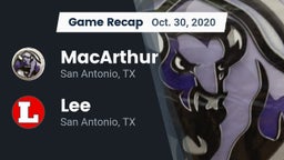 Recap: MacArthur  vs. Lee  2020