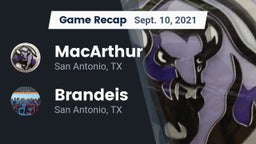 Recap: MacArthur  vs. Brandeis  2021