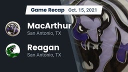Recap: MacArthur  vs. Reagan  2021