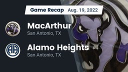 Recap: MacArthur  vs. Alamo Heights  2022