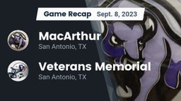 Recap: MacArthur  vs. Veterans Memorial 2023