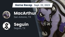 Recap: MacArthur  vs. Seguin  2023