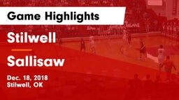 Stilwell  vs Sallisaw  Game Highlights - Dec. 18, 2018