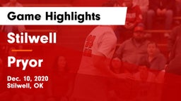 Stilwell  vs Pryor  Game Highlights - Dec. 10, 2020