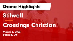 Stilwell  vs Crossings Christian  Game Highlights - March 3, 2023
