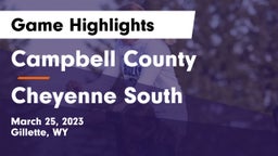 Campbell County  vs Cheyenne South  Game Highlights - March 25, 2023