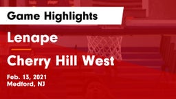 Lenape  vs Cherry Hill West  Game Highlights - Feb. 13, 2021