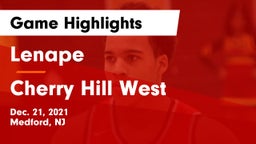 Lenape  vs Cherry Hill West  Game Highlights - Dec. 21, 2021