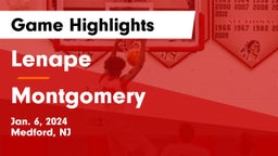 Lenape  vs Montgomery  Game Highlights - Jan. 6, 2024