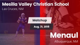 Matchup: Mesilla Valley Chris vs. Menaul  2018