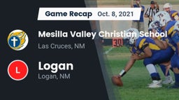 Recap: Mesilla Valley Christian School vs. Logan  2021