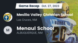 Recap: Mesilla Valley Christian School vs. Menaul School 2023
