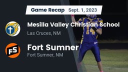 Recap: Mesilla Valley Christian School vs. Fort Sumner  2023
