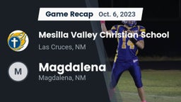 Recap: Mesilla Valley Christian School vs. Magdalena  2023