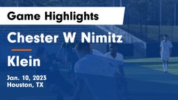 Chester W Nimitz  vs Klein  Game Highlights - Jan. 10, 2023