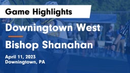 Downingtown West  vs Bishop Shanahan  Game Highlights - April 11, 2023