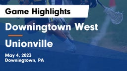 Downingtown West  vs Unionville  Game Highlights - May 4, 2023