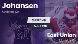 Matchup: Johansen vs. East Union  2017