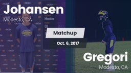 Matchup: Johansen vs. Gregori  2017