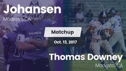Matchup: Johansen vs. Thomas Downey  2017