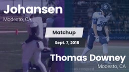 Matchup: Johansen vs. Thomas Downey  2018