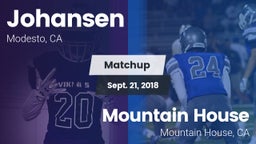 Matchup: Johansen vs. Mountain House  2018