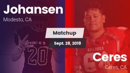 Matchup: Johansen vs. Ceres  2018