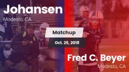 Matchup: Johansen vs. Fred C. Beyer  2018