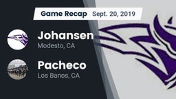 Recap: Johansen  vs. Pacheco  2019