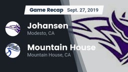 Recap: Johansen  vs. Mountain House  2019
