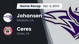 Recap: Johansen  vs. Ceres  2019